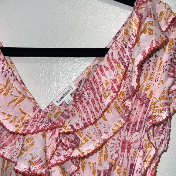 Poupette St. Barth Della Ruffle Maxi Dress - Picture 7 of 8